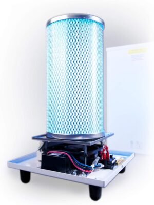 Pure Air 200 Hospital Grade Air Sanitizer Destroys Viruses, Bacteria, Organic Compounds in Wildfire Smoke, Eliminates Odors, CARB Approved, Covers 1,200 Sq. Ft.