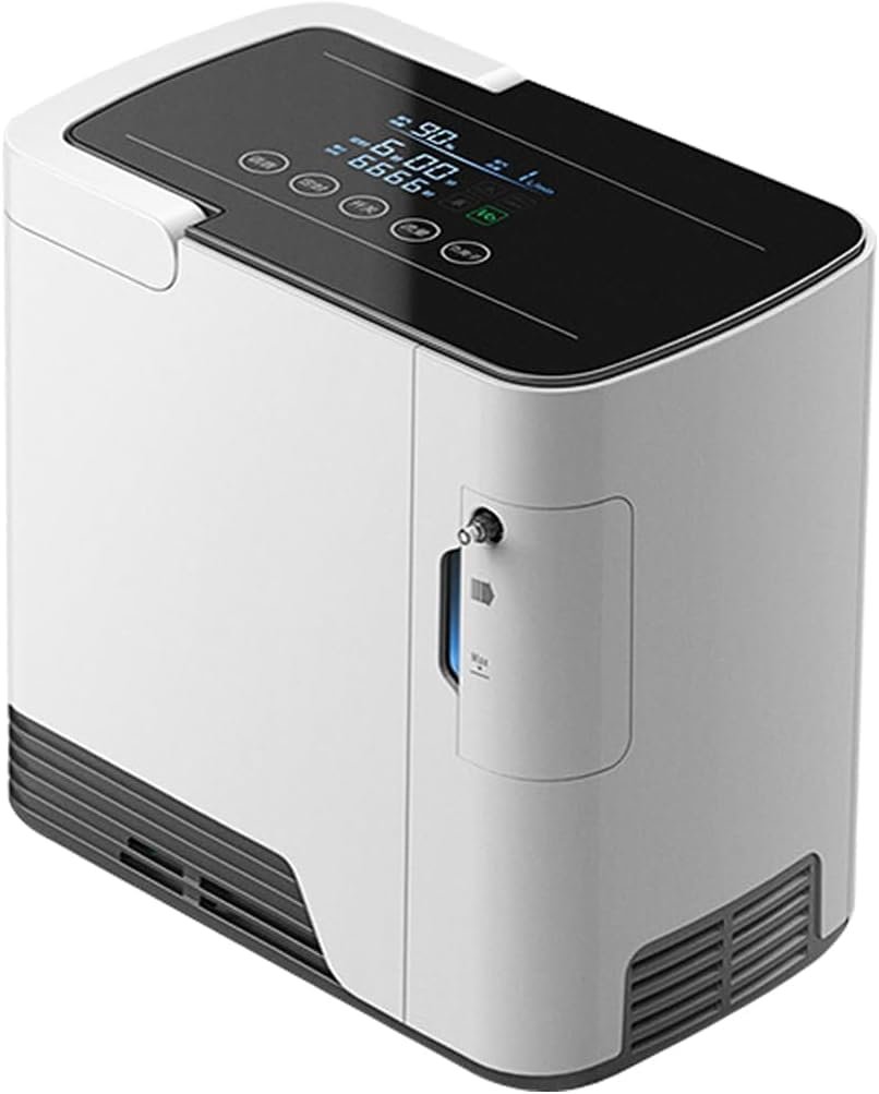 Oxygen Generator 1-7L Adjustable Oxygen Machine,Oxygen Concentrator Machine for Home Use with Accessories(1L-90%)