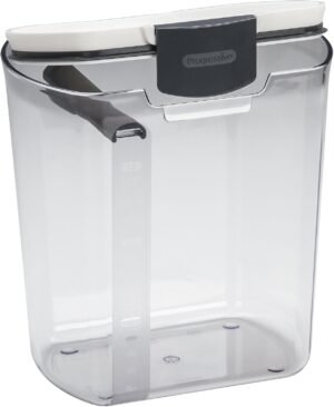 Progressive International PKS-100 BPA-Free Dishwasher-Safe Plastic ProKeeper 4-Quart Flour Container, 1 Piece