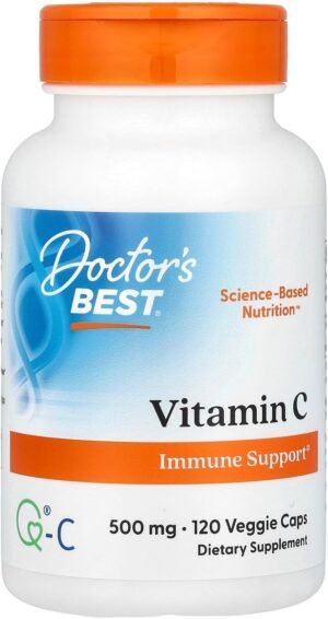 Doctor’s Best Best Vitamin C 500mg, 120 Count