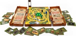 Jumanji Deluxe Game, Immersive Electronic Version of The Classic Adventure Movie Board Game, with Lights and Sounds, Family Game Night Game for Kids & Adults Ages 8 and up
