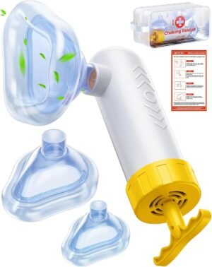 Anti Choking Device,This Choking Rescue Device is Easy to use,Portable Anti Choke Device for Children and Adults,First Aid Kit for Travel & Home