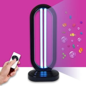 Uvlizer – UV Light Sanitizer & Ultraviolet Disinfection Lamp for Home, Room, Office, Kitchen (UVC Cleaning Device with Remote Control | Kill Germs, Bacteria, Viruses, Bed Bug, Dust Mites | US Support)