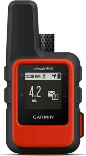 Garmin 010-01879-00 InReach Mini, Lightweight and Compact Satellite Communicator, Orange