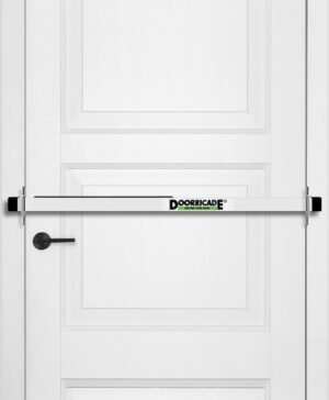 Door Security Bar-by Doorricade-Secure The Entire Width of Your Inward Opening Front Door-Safe Room. Fits Doors 33″-36″ Wide.