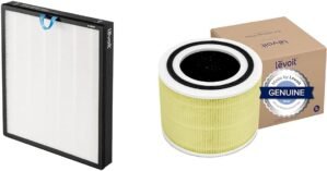 LEVOIT Vital 200S Air Purifier Replacement, 3-in-1 True HEPA & Core 300 Air Purifier Pet Allergy Replacement Filter, 3-in-1 Filter