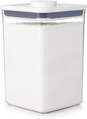OXO Good Grips POP Container – Airtight Food Storage – Big Square Medium 4.4 Qt Ideal for 5lbs of flour or sugar