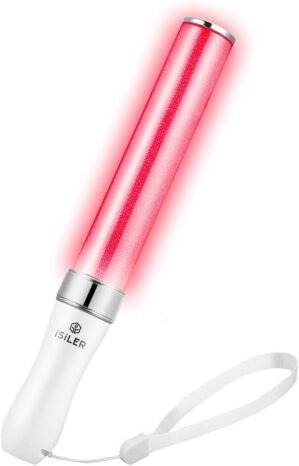 Multicolor LED Glow Sticks, iSiLER Party Flashing Light, 15 Color Changing 2 Lighting Modes Flashing Light Stick for Party Supplies, Festivals, Raves, Birthdays, Parking Guides, Dog Walkers Safety