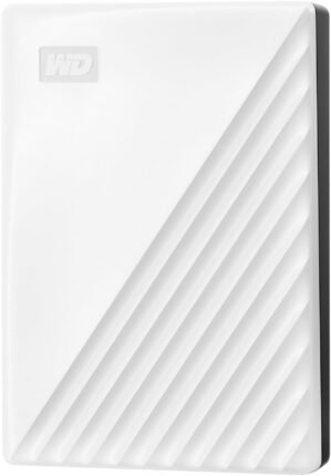 WD 6TB My Passport Portable External Storage, External Hard Drive, USB 3.0, Portable HDD with Software for Device Management, Backup and Password Protection, Works with PC, Xbox &PlayStation, White