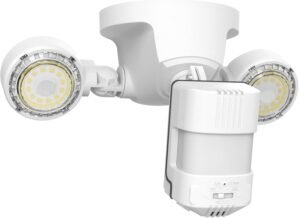 SANSI Upgraded 25W Motion Sensor Outdoor Light 3000LM Flood Lights Outdoor, 5000K Dusk to Dawn Security Light, 4 Modes, 320°Wide Angle Illumination Super Bright for Garage Yard Patio Wired Not Solar