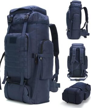 King’sGuard 70L Camping Hiking Backpack Tactical Backpack Military Molle Rucksack Backpack for Outdoor