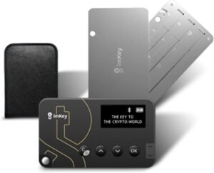 imKey imKey Pro Cryptocurrency Hardware Wallet, CC EAL 6+ Secure Level, Offline Operates, Multi-Secure, Safely Stores Your Crypto (Ethereum, Bitcoin, Litecoin and More), NFTs, Layer2, EVMa