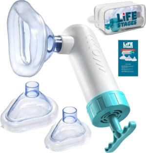 Choking Rescue Device Portable Suction Rescue Device First Aid Kit for Kids and Adults Choking First Aid Device for Home & Travel