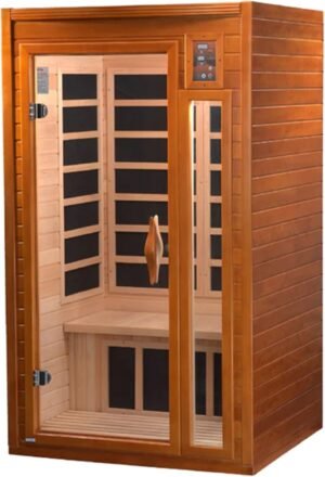 Dynamic Saunas Home Sauna with Infrared Lighting for up to 2 People, Barcelona