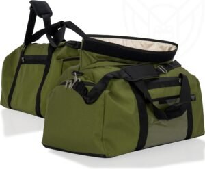 ~ Xecutive Transport Faraday Duffel Bag for Military Use ~ MOLLE System ~ Computer Towers and Other Large Electronics ~ Data Security ~ Tracking/Hacking Defense ~ OD Green