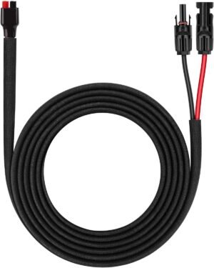 iGreely Connector Solar Panel Cable Kits for Goal Zero Yeti, Suaoki, Renogy Jackery Portable Solar Generator Power Station 10AWG 10Ft 3m