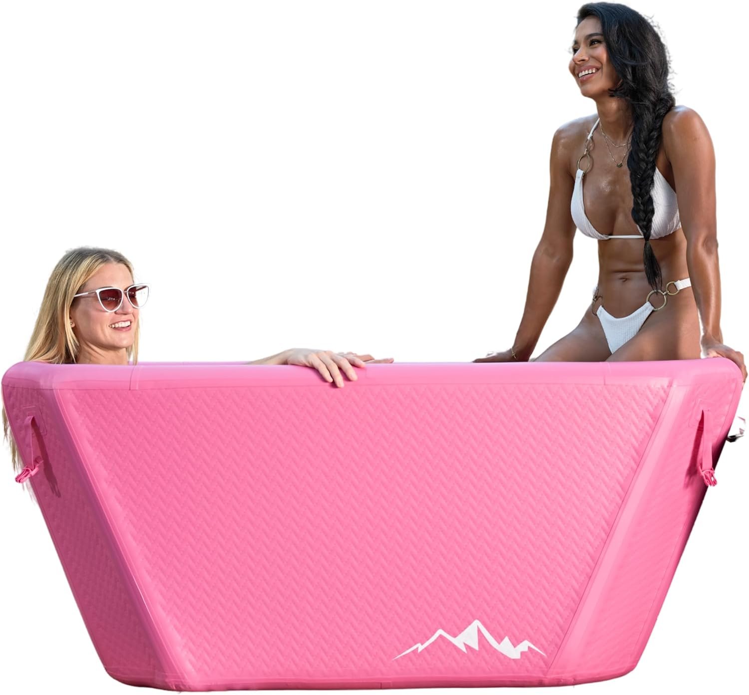 Endurance Cold Plunge 155 Gallon Ice Bath Tub Chiller Compatible Connections Inflatable, Durable, Portable, Insulated Design