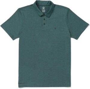 Volcom Men’s Hazard Pro Polo Short Sleeve Shirt Ranger Green