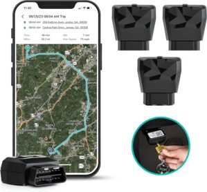 Kayo Business Fleet, GPS Tracker for Vehicles, 4G LTE & 5G, Real-Time GPS Tracking, 14-Day Free Trial, Simple Activation, Simple Plug-in Car GPS Tracker (Pack of 3)