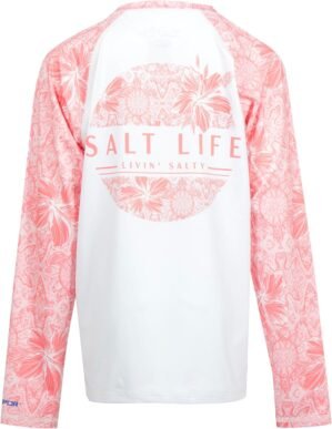 Salt Life Unisex-Child Turtle Watch Youth Long Sleeve Performance Tee