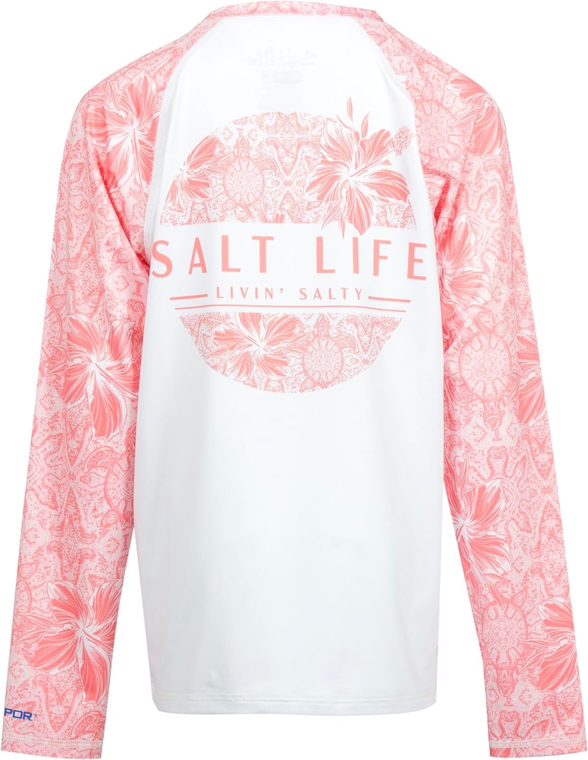 Salt Life Unisex-Child Turtle Watch Youth Long Sleeve Performance Tee