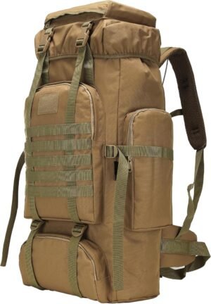 King’sGuard 70L Camping Hiking Backpack Tactical Backpack Military Molle Rucksack Backpack for Outdoor