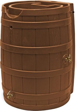 Rain Wizard 65 Gallon Rain Barrel – Terra Cotta