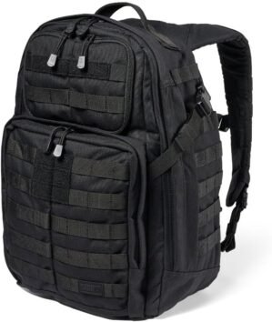 5.11 Tactical Backpack, RUSH 24 2.0 Military Survival Molle Back Pack with Laptop Compartment, 37L, Style 56563ABR/56564ABR