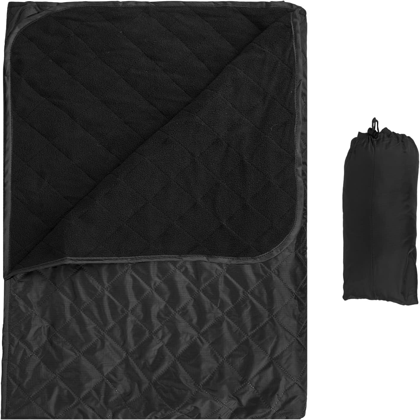 LOOGU Camo Blanket Waterproof Insulation Poncho Liner for Outdoor Camping, Hiking, Hunting, Survival, Backpacking, Picnicking