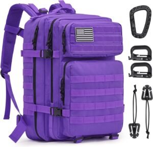 G4Free 40L Military Tactical Backpack 3 Day Assault Survival Molle Pack Bug Out Bag Fishing Backpack Rucksack