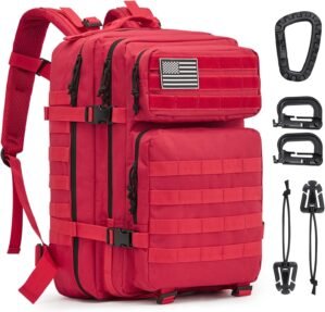 G4Free 40L Military Tactical Backpack 3 Day Assault Survival Molle Pack Bug Out Bag Fishing Backpack Rucksack