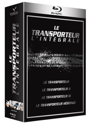 Transporter Complete Collection 1-4 – 4-Disc Box Set ( The Transporter / Transporter 2 / Transporter 3 / The Transporter Refueled ) [ NON-USA FORMAT, Blu-Ray, Reg.B Import – France ]