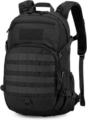 Mardingtop Small Tactical Backpack,Molle Hiking Backpack for Backpacking,Cycling and Biking,25L Backpack
