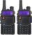 BAOFENG UV-5R Two Way Radio Handheld Ham Radio Dual Band Walkie Talkie (5R-2PACK)