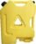 DIYTuning 2 Gallon Off Road ATV Spare Water Container Motorcycles Fuel Gasoline Pack Yellow