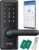 Smart Door Lock, Biometric Fingerprint, Keyless Entry, App Control, 6 Ways to Unlock, DIY Installation, Black