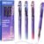 WRITECH Liquid Ink Rollerball Pens: 0.5mm Assorted Color Ink Fine Point Tip Rolling Roller Ball Pen Multicolor No Bleed & Smudge for Journaling Smooth Writing Drawing 4ct