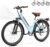 1000 Peak Electric Bike for Adults,up 80 Miles Removable Battery Ebike, 26″ Electric E Bike with 7-Speed,Adult Electric Bicycles for Commute Beach Snow Womens All Terrain