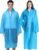 Cosowe Rain Ponchos for Adults Reusable, 2 Pcs Raincoats Emergency for Women Men with Hood and Drawstring