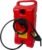 Scepter Flo N’ Go Duramax 14 Gallon Portable Gas Fuel Tank Container Caddy with LE Fluid Transfer Siphon Pump and 10-Foot Long Hose, 2024 Version, Red