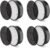 LEVOIT LV-H132 Air Purifier Replacement Filter LV-H132-RF, 4 Pack, 4 Count & Air Purifier LV-PUR131 Replacement Filter, True HEPA & Activated Carbon Filters Set, LV-PUR131-RF