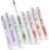 WRITECH Liquid Ink Rollerball Pens: Multi Colored 0.5mm Extra Fine Point Tip Rolling Roller Ball Pen 8ct Assorted Colors for Journaling Smooth Writing Note Taking No Bleed & Smudge & Smear