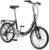 Schwinn Loop Folding Bike for Adult Men Women, 20-inch Wheels, 7-Speed Drivetrain, Rear Cargo Rack, Carrying Bag Included for Storage