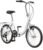 Schwinn Loop Folding Bike for Adult Men Women, 20-inch Wheels, 7-Speed Drivetrain, Rear Cargo Rack, Carrying Bag Included for Storage