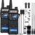 BAOFENG Radios UV-5R 8W Ham Radio Handheld, Two Way Radio Emergency Walkie Talkies, Long Range Dual Band Rapid Radios Survival Gear, Rechargerable 3800mAh USB Battery 2 Pack