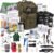 72-Hour Survival Kit | 45L Bug Out Bag | Survival Gear with First Aid, Water Filter, Food, Tools | Camping, Hiking, Outdoor Preparedness Equipment