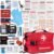 Surviveware 238 Pcs Comprehensive Premium Survival First Aid Kit – Medical Emergency Kit for Travel Camping Gear, Home Essentials & Outdoor Emergencies – HSA & FSA Eligible Survival Kit