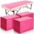 300 Pcs 31″ x 71″ Massage Table Sheets Waterproof Disposable Bed Sheets Soft Non Woven Fabric Tattoo Breathable Spa Bed Cover for Esthetician Beauty Salon Chair Hotel, Pink