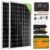 ECO-WORTHY 200 Watt 12V Complete Solar Panel Starter Kit for RV Off Grid with Battery and Inverter: 200W Solar Panels+30A Charge Controller+50Ah Lithium Battery+600W Solar Power Inverter