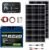 ExpertPower 200W 12V Solar Power Kit | 12V 20Ah LiFePO4 Lithium Battery | 200W Mono Rigid Solar Panels, 20A PWM Solar Charge Controller | RV, Trailer, Camper, Marine, Off Grid, Solar Projects